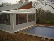 auvent aluminium sur mesure pour habitation priv�e