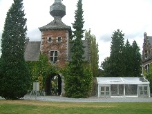 chapiteau aluminium avec toits vitr�s pour le chateau de Jehay : Tentes et chapiteaux : Toits Vitr�s