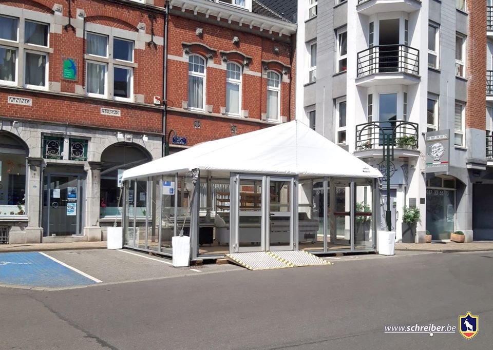 Kommerzielle Erweiterung fr Remacle Boulangerie in Herve!